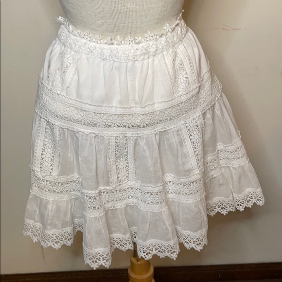 Victoria's Secret Dresses & Skirts - 🥳 5/$25 Victoria’s Secret BOHO off-white XS skirt